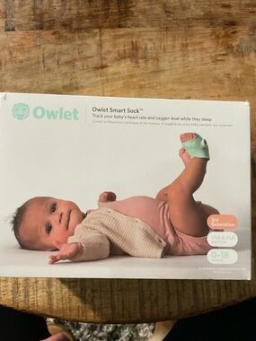 Owlet Smart Sock Baby Monitor - Mint Green